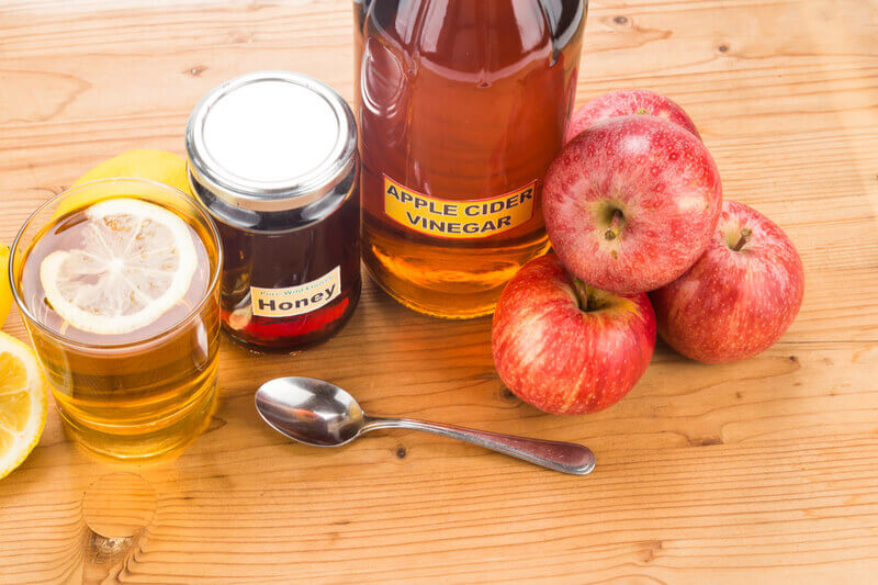 apple cider vinegar for oily